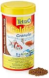 Tetra Goldfish -  Alimento completo granulado flotante para peces rojos – 500 ml