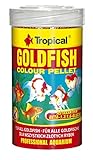 Tropical Goldfish Colour Pellet - Pellet de pienso intensificador de Color, 1 Unidad (1 x 1 l)