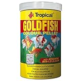Tropical Goldfish Colour Pellet - Pellet para Alimentos (1 x 1 l)