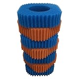 Finest-Filters Oase Filtoclear 16000 - Juego de filtros de espuma de repuesto (4 tubos y 3 finos)